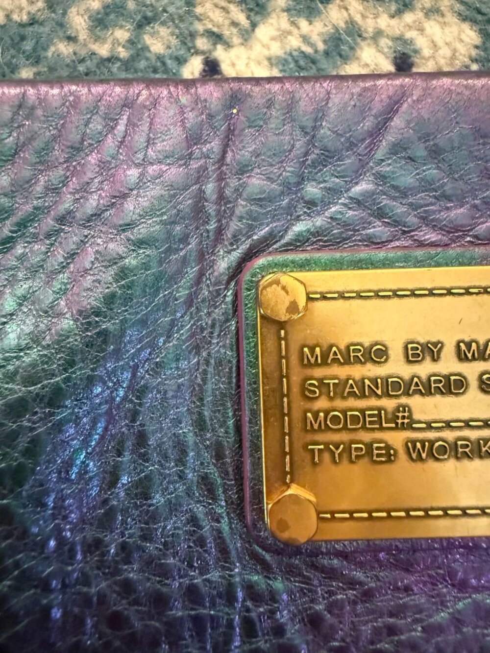 Marc by Marc Jacobs Iridescent Crossbody Bag - Picture 6 of 7